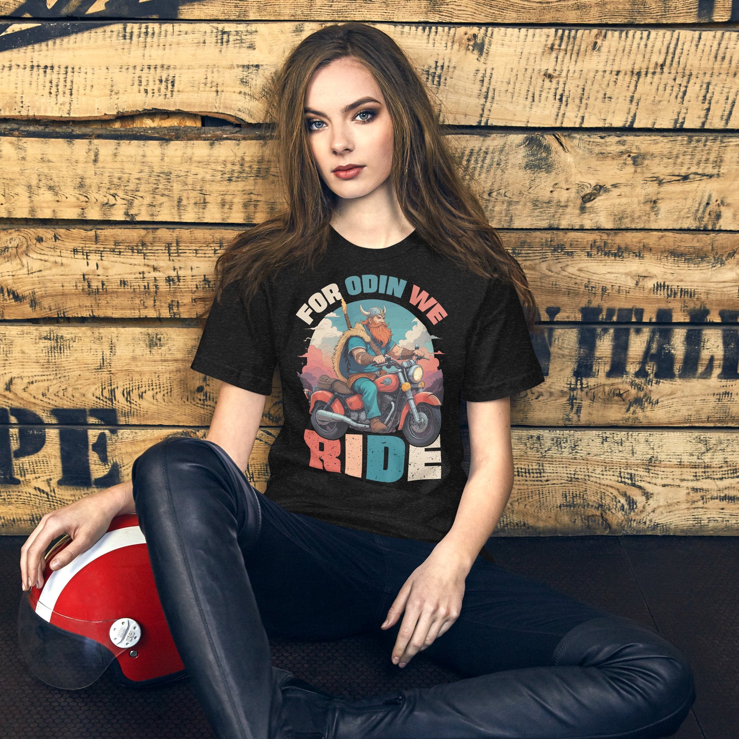 Unisex t-shirt we ride