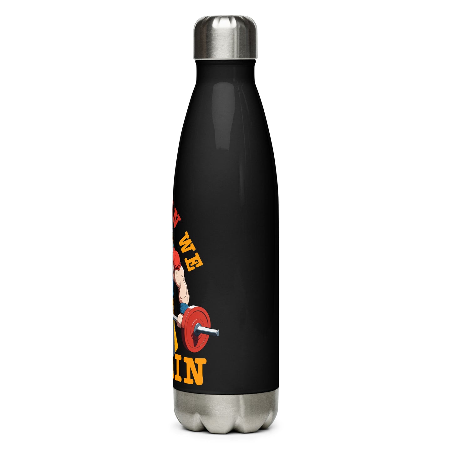 Stainless steel water bottle