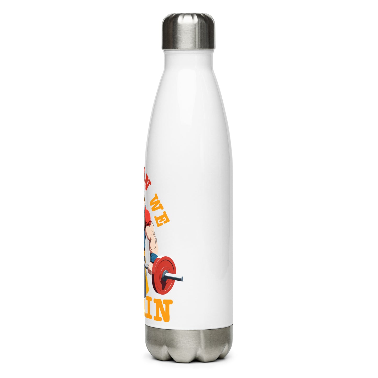 Stainless steel water bottle