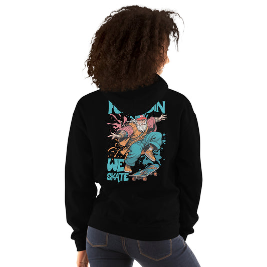 unsex hoodie we skate